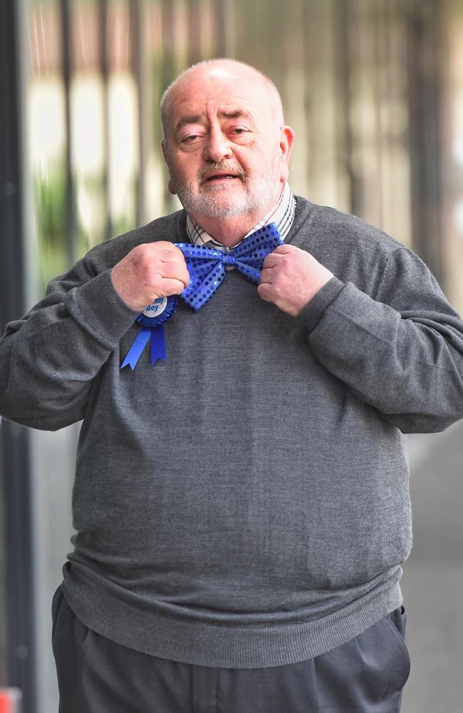 Robert Mammarella outside the Electoral Office of Khalil Eideh in Cairnlea. Picture: Tony Gough