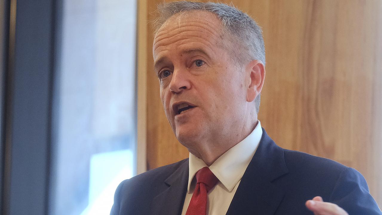 Mr Shorten will be in isolation for a week. Photo: NCA NewsWire/Luis Enrique Ascui