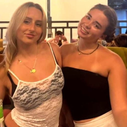 Bianca Jones and Holly Bowles died of methanol poisoning in Laos. Picture: 60 Minutes