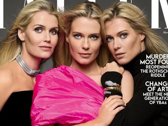 Spencer sisters March 2025 Tatler cover. Picture: Tatler