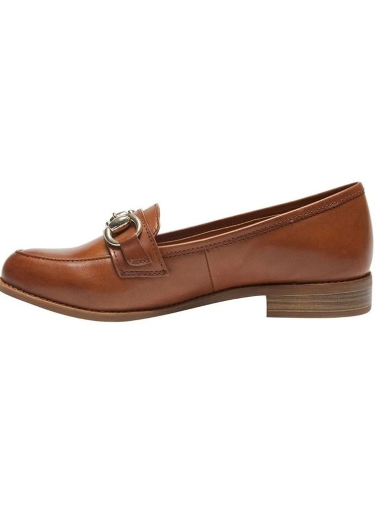 Easy Steps Gala Cognac Glove Flat Shoes. Picture: Myer.