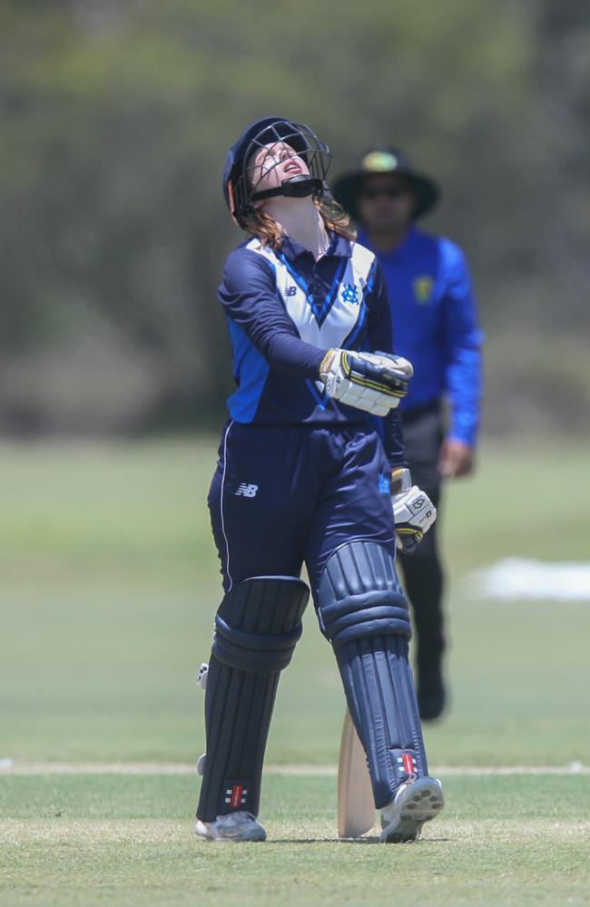 Underage 19 Female Championships; Various Matches played at Nudgee College Cricket Ovals 14.12.23 Pics by Stephen Archer