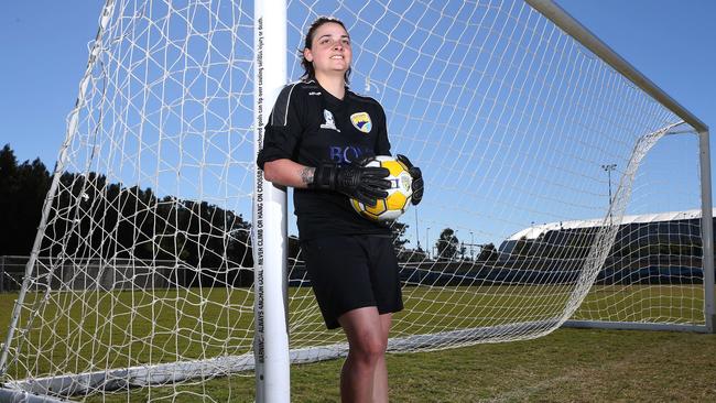 Gold Coast United’s Cassandra Zaffina. Picture: Glenn Hampson