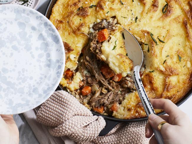 EMBARGO FOR TWAM 04 JUNE 2022. FEE MAY APPLY. Alice Zaslavsky shepherds pie. Photo: Guy Bailey Food Styling: Jenn Tolhurst