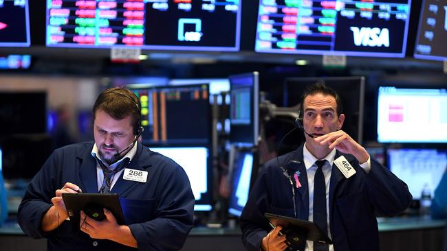 The S&amp;P 500’s decline through Friday is its worst year-to-date performance since 1970, according to Dow Jones Market Data. Picture: AFP