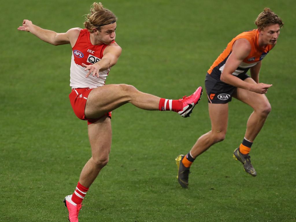 James Rowbottom is a chance to return from a knee injury against Essendon. Picture: Paul Kane/Getty Images