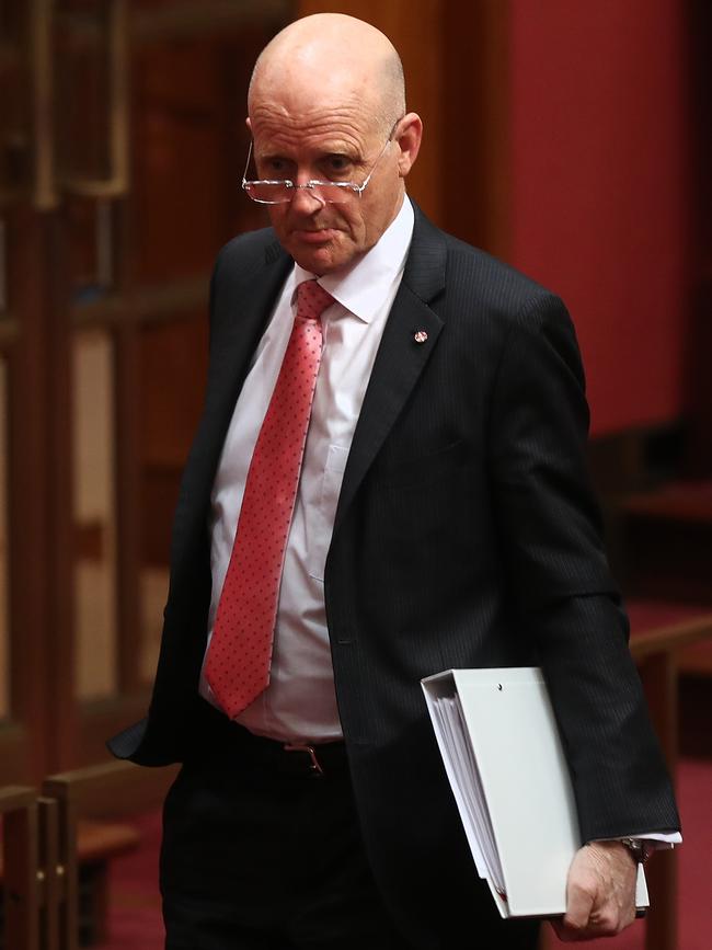 Several ministers have called Mr Leyonhjelm to apologise for the remarks he made. Picture: Kym Smith