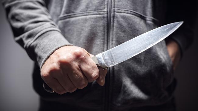 The man robbed a taxi driver of $170 using a kitchen knife.