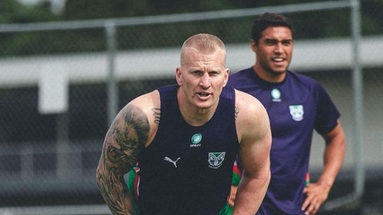 The Warriors have shored up their forward pack with the addition of players like Mitch Barnett. Picture: Warriors.kiwi.