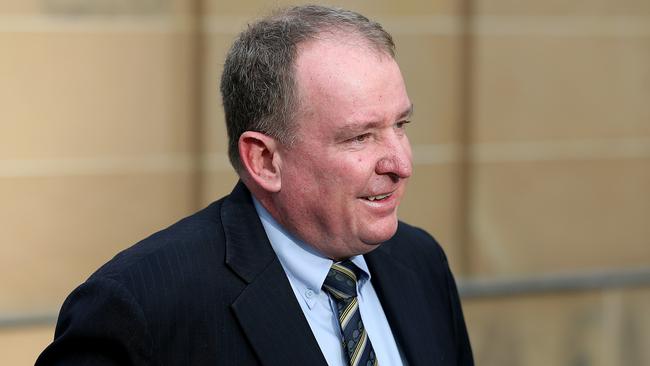 Jeffrey Ian Thompson outside the Supreme Court in Hobart. Picture: SAM ROSEWARNE