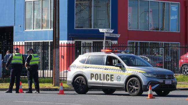 A child was killed on Peachey Road, Elizabeth. Picture: Dean Martin
