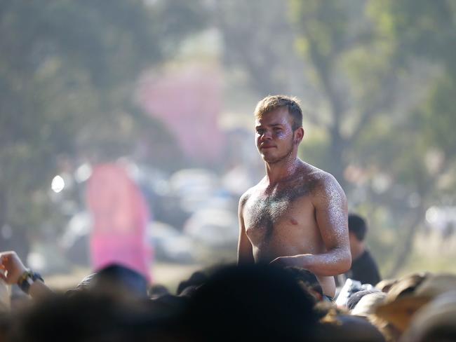 Falls Festival Day 3 at Marion Bay, New Years Eve. PICTURE: MATT THOMPSON
