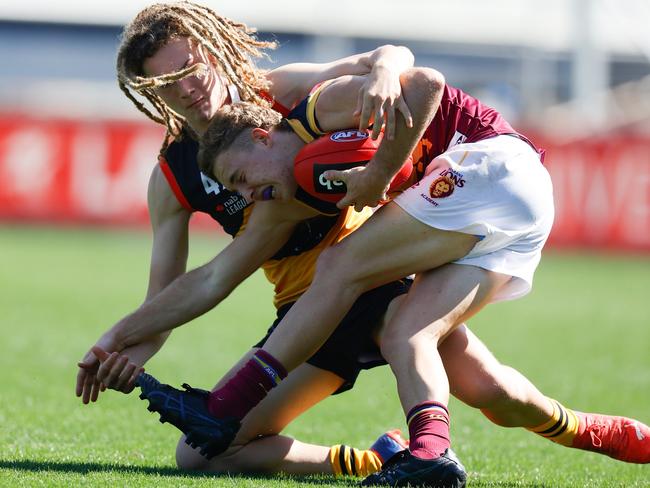 Mt Gravatt’s Zac Young is a Brisbane Lions Academy product. (Photo by Michael Willson/AFL Photos via Getty Images)