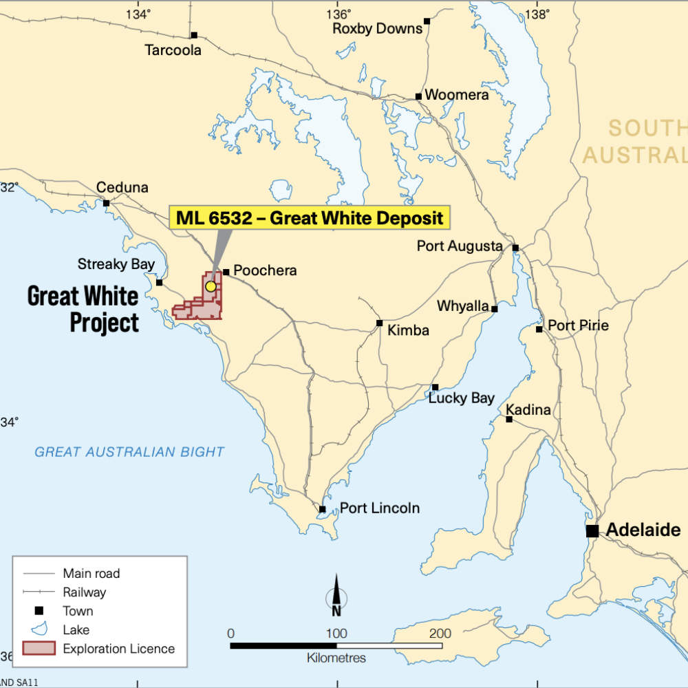 The Great White Project in South Australia. Pic: Andromeda Metals