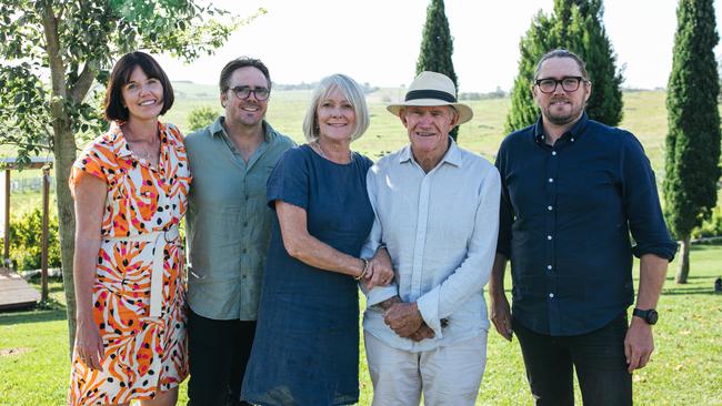 Cupitt's family Libby, Tom, Rosie, Griff and Wally. Picture: Elise Hassey