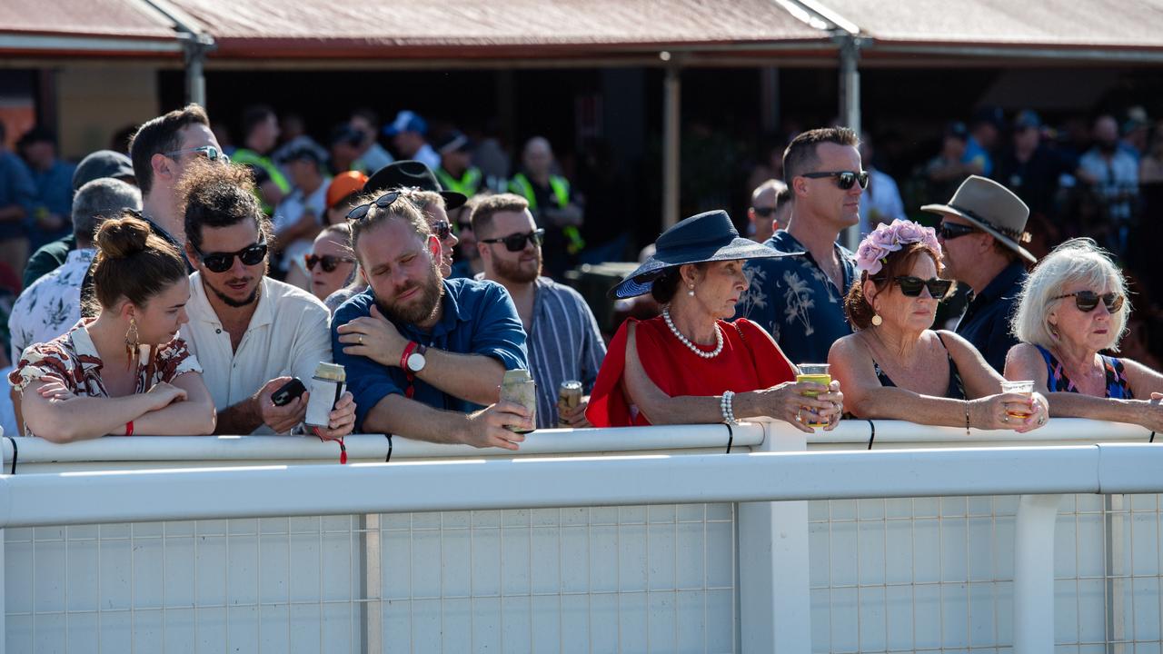 Thousands of people descended at the 2024 Darwin Cup Carnival, Fannie Bay. Picture: Pema Tamang Pakhrin