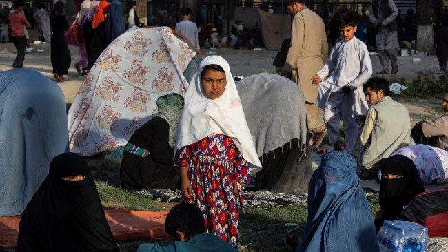 Hundreds of thousands of Afghans have been forced to flee their homes due to violence, contributing to one of the the worst humanitarian crises in the world. Picture: Paula Bronstein/Getty Images