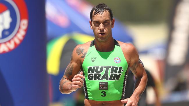 Matt Poole competes during the Nutri-Grain Ironman series at Kingscliff. (Photo by Chris Hyde/Getty Images)