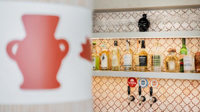 Inside the new VIDA Mexican restaurant at Buddina. Photo: Stone Media