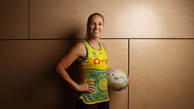 Australian Diamonds vice-captain Paige Hadley said the team was excited to be in Hobart for the very first time. Picture: Nikki Davis-Jones