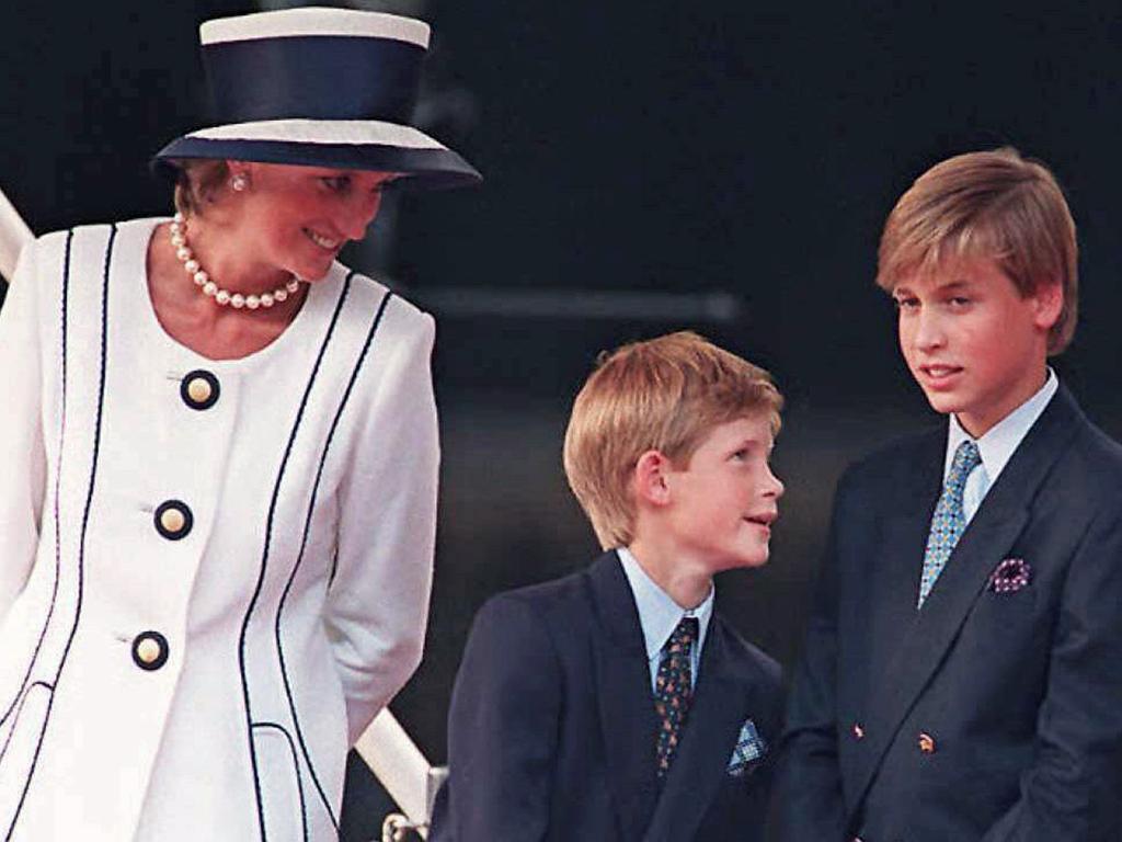 Princess Diana’s death affected her sons Princes William and Harry, who now work tirelessly to keep her legacy alive. Picture: AFP Photo/Johnny Eggitt