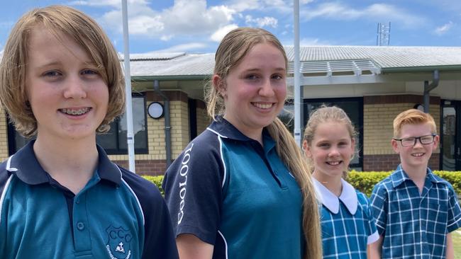 Travis Nolan, Caitlyn Mullin, Pippa Smith, and Pax McAllister are among the cohort of Cooloola Christian College students whose NAPLAN performance continues to put the school at the top of the list.