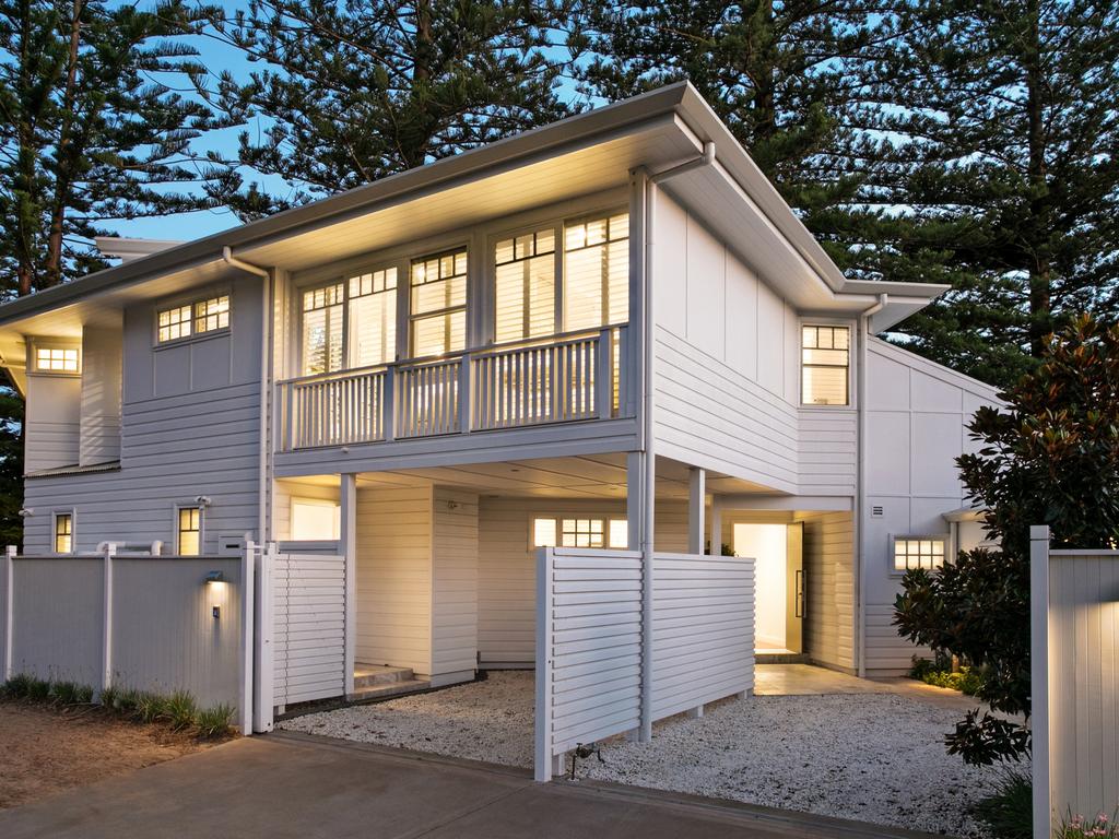 Classic beach house.