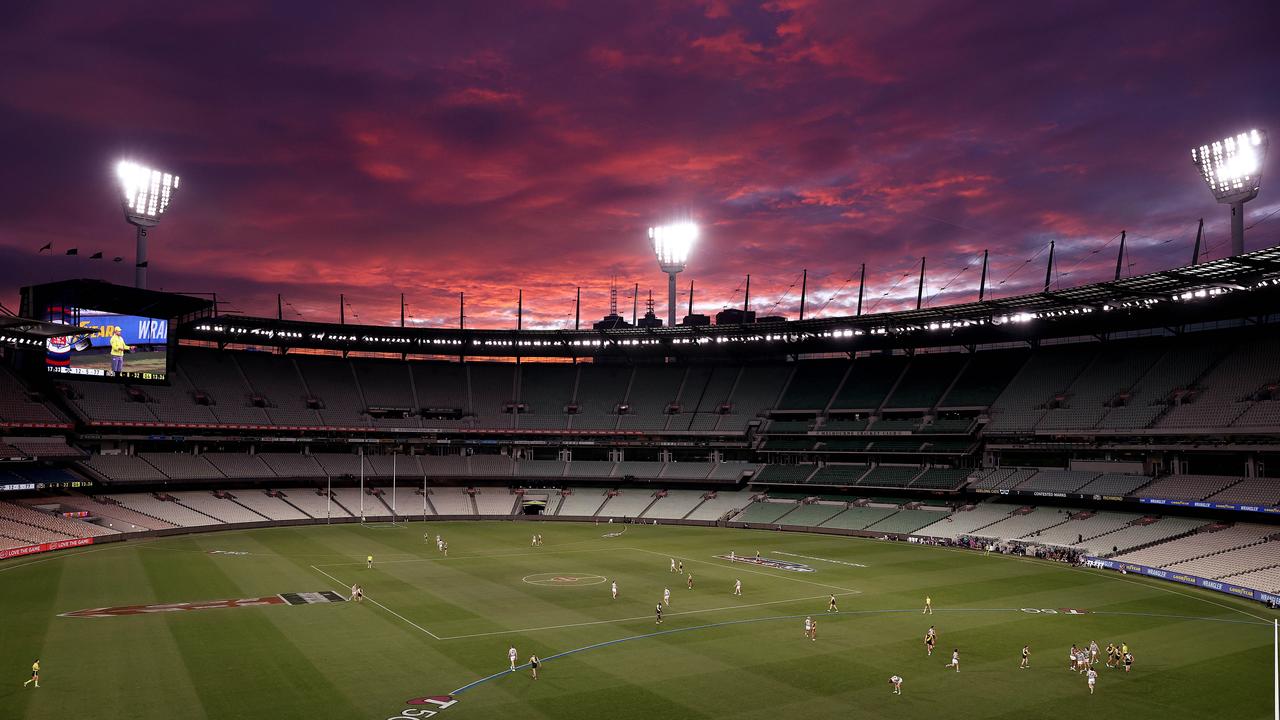 Should the AFL move to a twilight Grand Final? Pic: Michael Klein