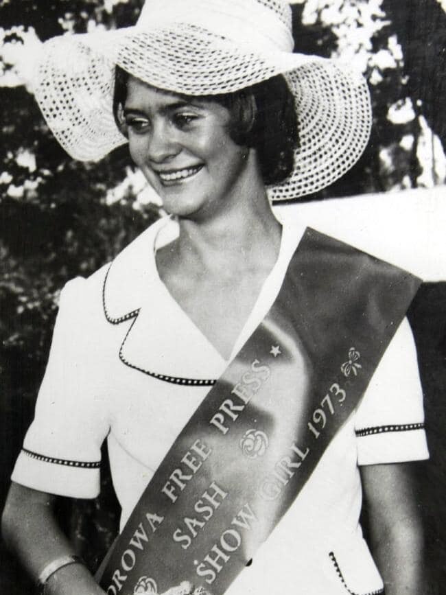 The beauty queen’s handbag was found in the church carpark opposite the Coles supermarket where she worked.