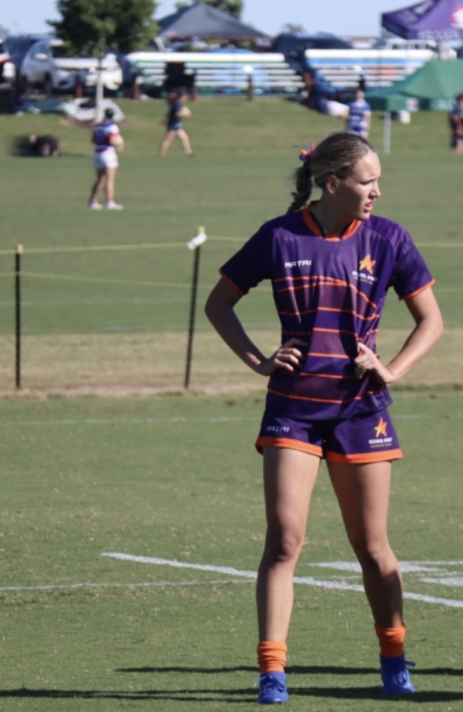 Sunshine Coast rugby union talent Emmisyn Wynyard.