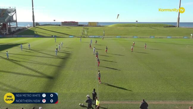 Replay: NSW Metro White v Northern NSW (U16 quarter final) - Football Australia Boys National Youth Championships Day 4