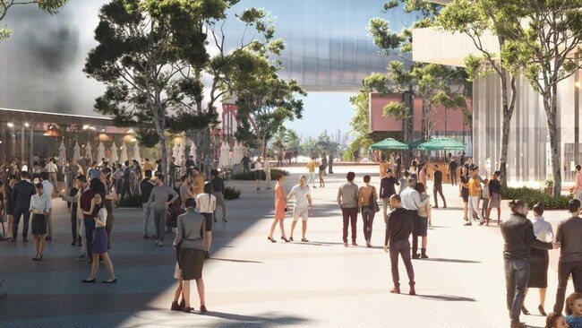 Sunbury South town centre proposal. Image supplied.