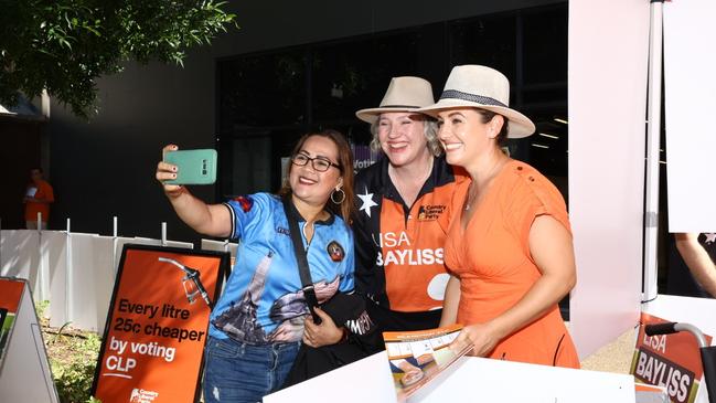 CLP candidate Lisa Bayliss in Darwin on May 3, 2025. Picture: Pema Tamang Pakhrin