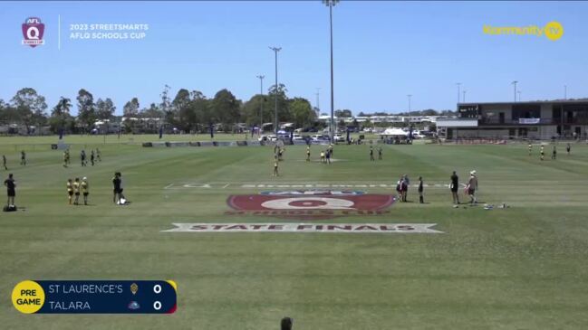 Replay: AFL Queensland Schools Cup State Finals Day 1 - St Laurence's College v Talara Primary (Primary Male)