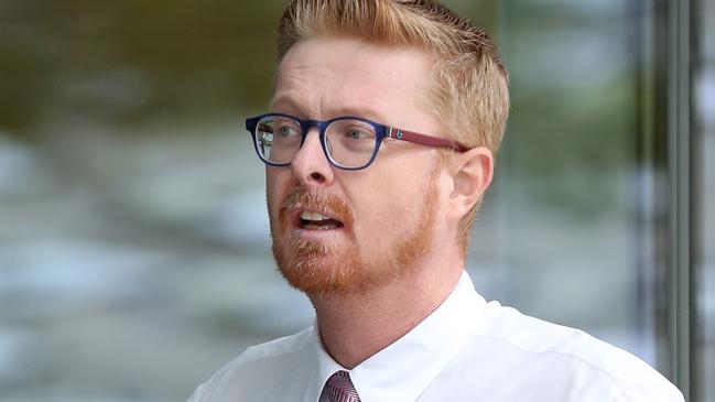 Former Surfers Paradise Meter Maids general manager Michael Yarwood arriving at Brisbane Supreme Courts last year. Photographer: Liam Kidston.