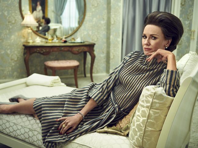 Naomi Watts as Babe Paley in Feud: Capote vs. the Swans. Picture: Supplied