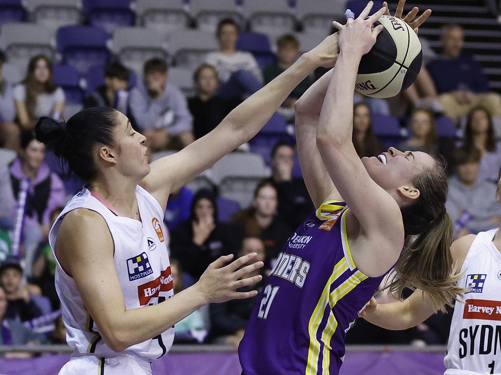 The Flames and Boomers clash this WNBL season. Picture: Daniel Pockett/Getty Images