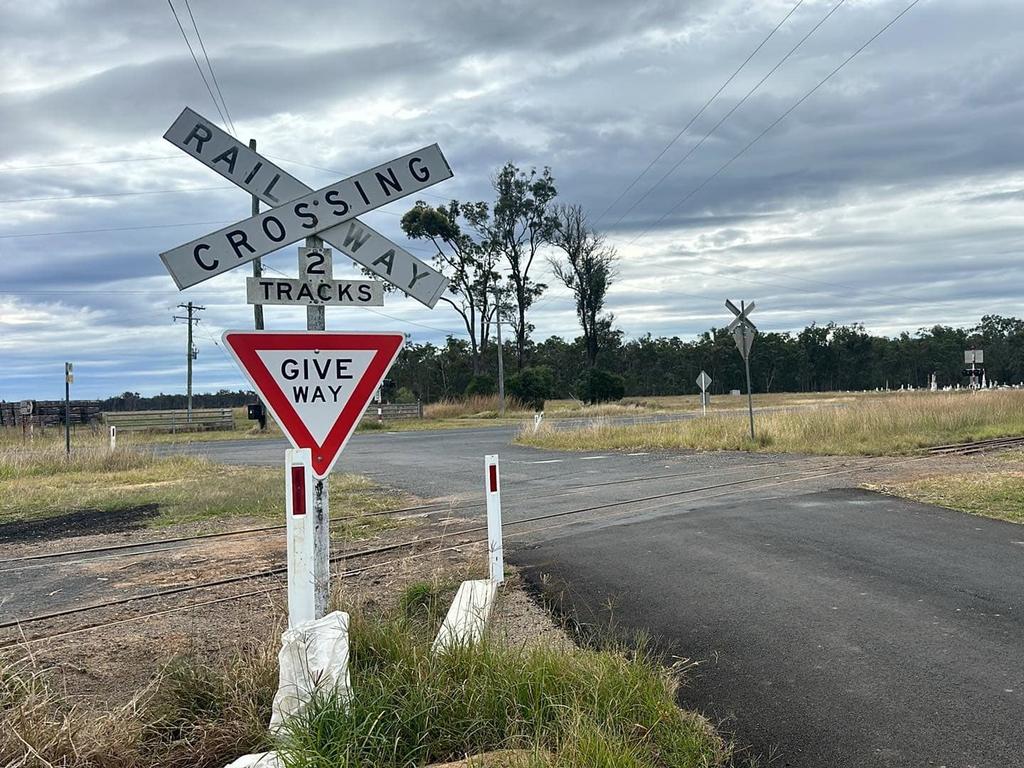 Lines Rd and Gin Gin Rd intersection. Photo: Lexa Smith.