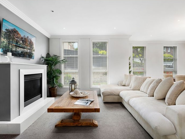 There are three seperate living areas.