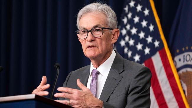 Investor eyes are locked onto US Federal Reserve Chairman Jerome Powell. Picture: Roberto Schmidt / AFP