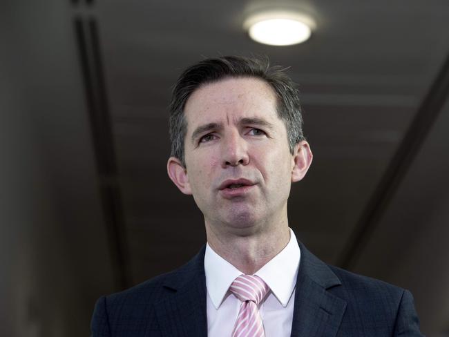 Trade Minister Simon Birmingham. Picture: NCA NewsWire / Gary Ramage