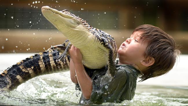 Everyone love a nice animal shot, and crikey was this a good one! David Caird snapped this wild picture of three-year old junior keeper Charlie Parker, who went head to head with Gump the North American alligator at Ballarat Wildlife Park.