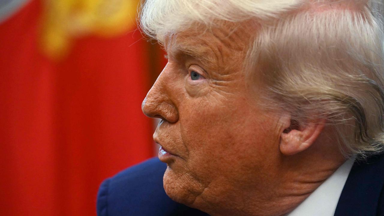 US President Donald Trump’s tariff tit-for-tat with China ‘came as a genuine shock’ in China. Picture: Jim Watson / AFP