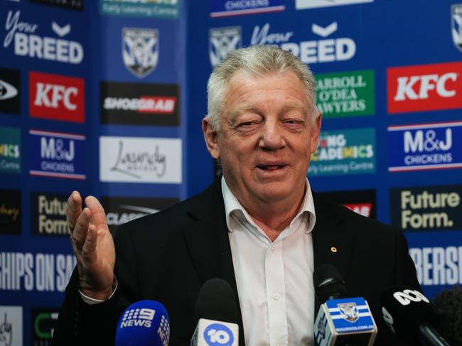 Phil Gould believes the NSW coaching job needs to be taken by someone in their stride as a coach in the NRL. Picture: NewsWire / Gaye Gerard