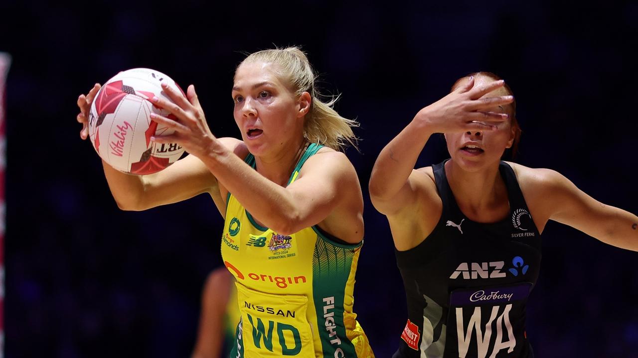 Netball Constellation Cup 2024 Australia vs New Zealand, hoodoo