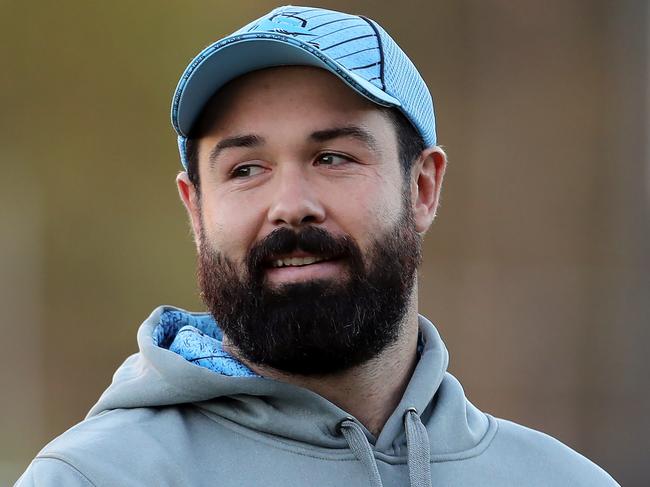 NRL star, Aaron Woods joins the Cronulla Sharks after being release by the Bulldogs today. Picture: David Swift.