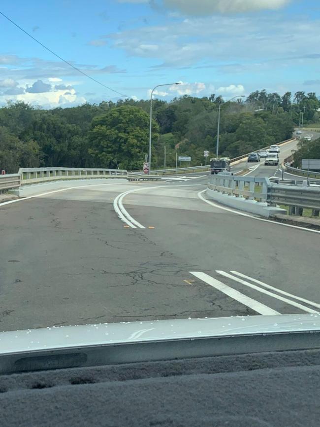 The $2.9m rebuild of the Normanby Overpass at Gympie completed a head of schedule.