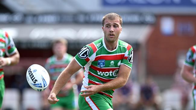 Brent Hawkins of the South Sydney Rabbitohs U21s. Picture: Gregg Porteous