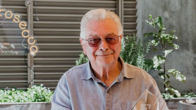 Otto Dal Zotto has been inducted into the Melbourne Food and Wine Festival 'Legend Hall of Fame'. Picture: Instagram