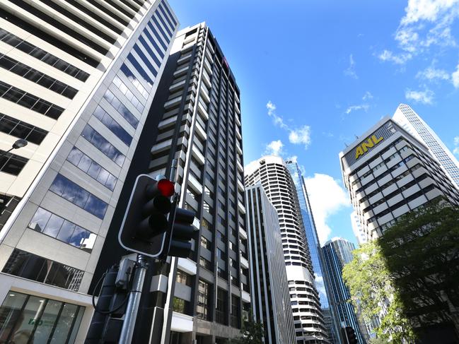 Prime Site magazine style cover. (prepress)  Very tall office buildings on Eagle Street.Wednesday  8th May 2019. (AAP Image/Richard Waugh)